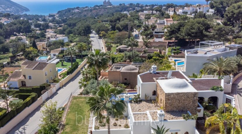 Extraordinary Ibiza style villa in Moraira El Portet &ndash; Overall view &ndash; ID: 5500001 - Architect Joaqu&iacute;n Lloret