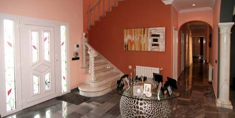 First line luxury villa in Moraira Cap Blanc – Entrance hall – ID: 5500054