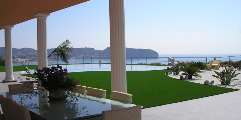 First line luxury villa in Moraira Cap Blanc – Sea view – ID: 5500054