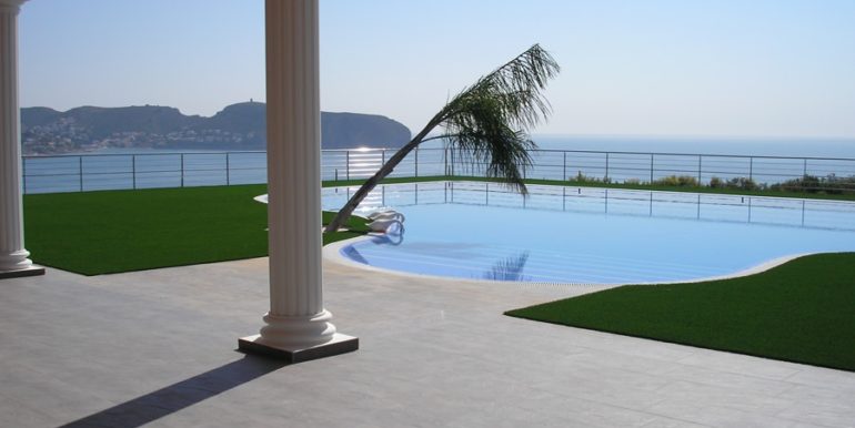 First line luxury villa in Moraira Cap Blanc – Sea view – ID: 5500054