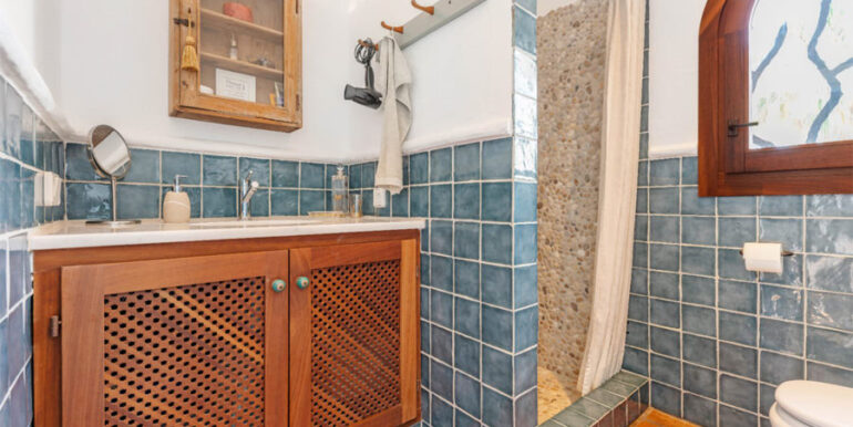Modern Ibiza style villa in Moraira El Portet – Bathroom – ID: 5500002 - Architect Joaquín Lloret