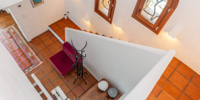 Modern Ibiza style villa in Moraira El Portet - Stairway - ID: 5500002 - Architect Joaquín Lloret