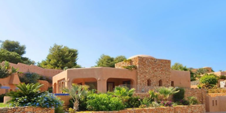 Ibiza-Style Villa mit Meerblick in Moraira El Portet - ID: 5500022 - Architekt Joaquín Lloret