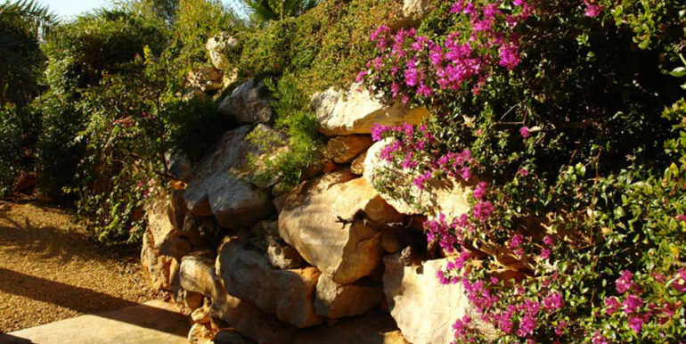 Finca de piedra con jardín y vista al mar en Benissa Canor - Jardín - ID: 5500007 - Fotógrafo Torsten Bulk