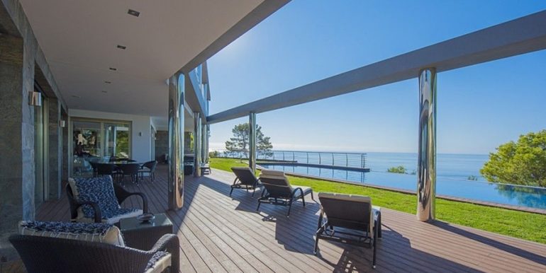 Exclusive first line luxury villa in Altéa Campomanes - Pool terrace sea views - ID: 5500659 - Architect David Montés López