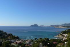 Neubau Ibiza Style Luxusvilla in Moraira El Portet - Meerblick - ID: 5500011 - Architekt Joaquín Lloret