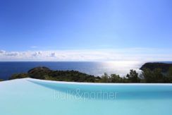 Preciosa villa con excepcionales vistas al mar en Jávea Portichol - Piscina con vistas al mar - ID: 5500662