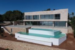 Gorgeous villa with exceptional sea views in Jávea Portichol - Pool and pool terrace - ID: 5500662
