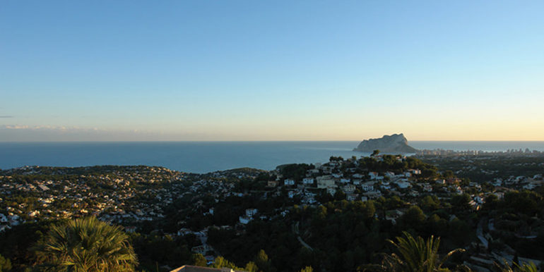 Luxury property with breathtaking sea views in Moraira Coma de los Frailes - Sea views - ID: 5500661