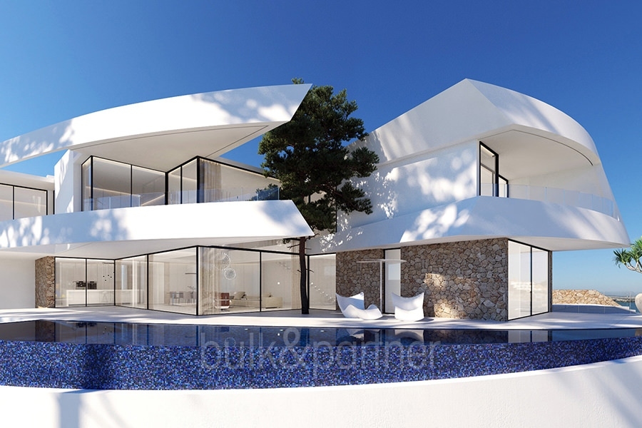 Luxury design villa with sea views in Altéa Hills