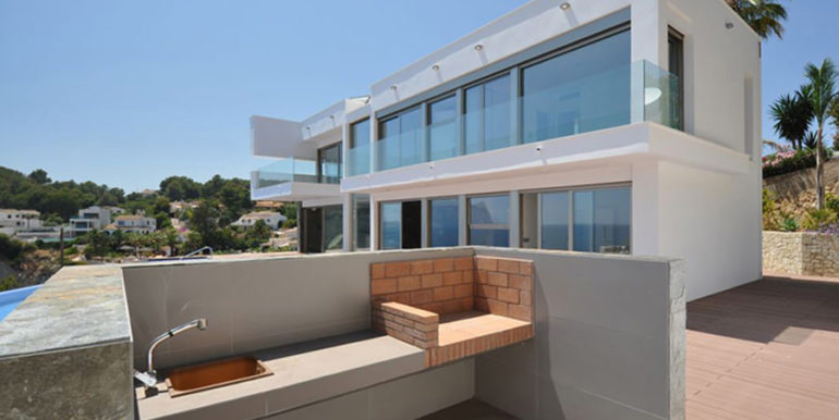 First line luxury villa in Benissa Cala Advocat - BBQ - ID: 5500674