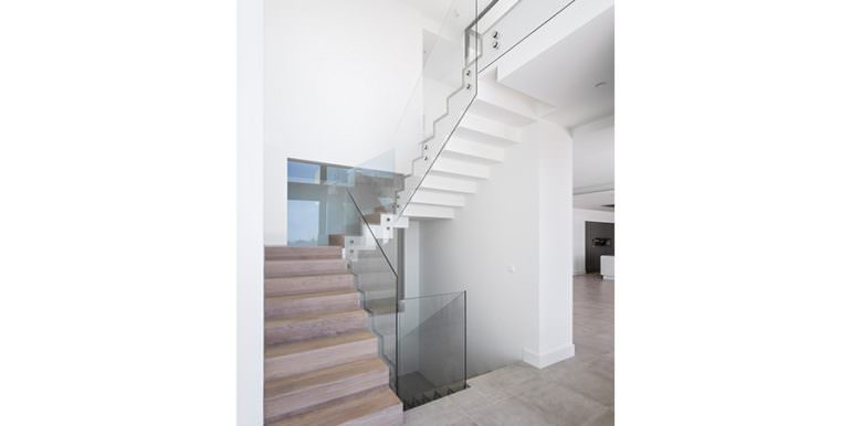 Modern luxury villa with sea views in Altéa Hills - Staircase - ID: 5500676 - Architecture by Pepe Giner - Photographer Germán Cabo