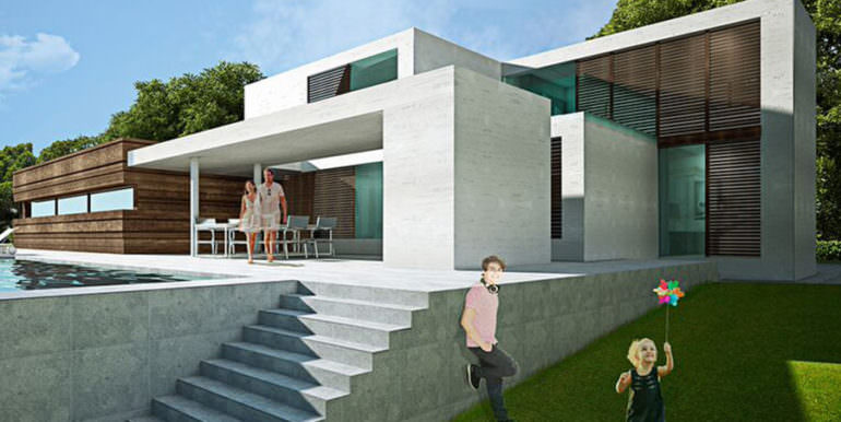 Moderna villa de lujo frente al mar en Moraira Cala Andragó - ID: 5500673 - Arquitecto Luís Manuel Ferrer Obanos