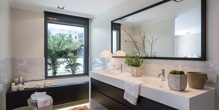 Neue Luxusvilla in bester Wohnlage in Moraira Cap Blanc - Badezimmer - ID: 5500665 - Fotograf Germán Cabo