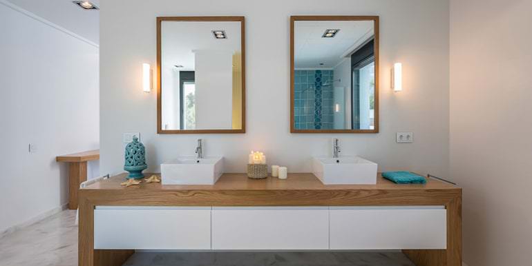 Newly-built luxury villa in the most exclusive area in Moraira Cap Blanc - Bathroom - ID: 5500665 - Photographer Germán Cabo