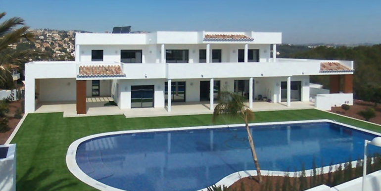 Neue Luxusvilla in bester Wohnlage in Moraira Cap Blanc - Villa, Pool und Garten - ID: 5500665 - Fotograf Germán Cabo