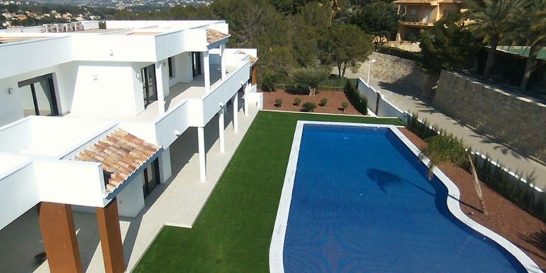 Newly-built luxury villa in the most exclusive area in Moraira Cap Blanc - Villa, Pool and Garden - ID: 5500665 - Photographer Germán Cabo