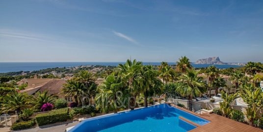 Wonderful new villa with stunning sea views in Moraira San Jaime/Moravit