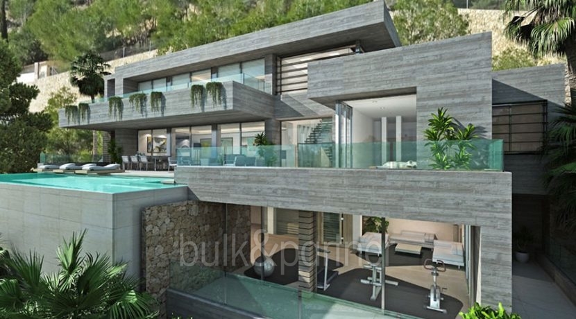 Stunning villa with fantastic sea views in Benissa Racó de Galeno - ID: 5500680