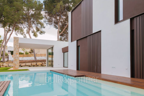 Modern design luxury villa in Moraira Moravit - Pool and covered terrace - ID: 5500684 - Architect Ramón Esteve Estudio