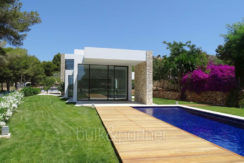 Modern new built luxury villa in Moraira El Portet - Pool terrace - ID: 5500685 - Architect Ramón Esteve