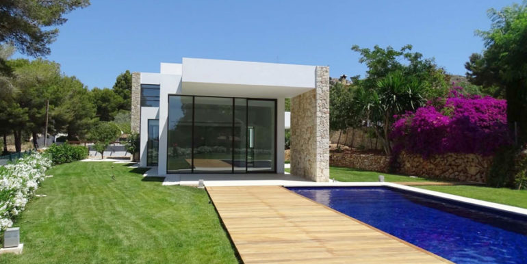 Modern new build luxury villa in Moraira El Portet - Pool terrace - ID: 5500685 - Architect Ramón Esteve