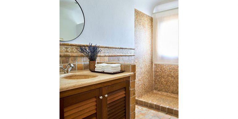 Ibizan luxury villa with harbour/sea view in Moraira Portichol/Club Náutico - Bathroom - ID: 5500688 - Architect Joaquín Lloret