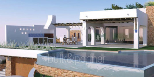 Ibizan luxury villa in top location in Moraira Portichol/Club Náutico