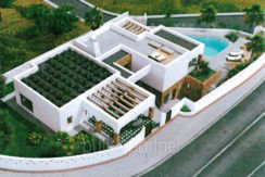 Luxusvilla im Ibiza-Style mit Hafen/Meerblick in Moraira Portichol/Club Náutico - ID: 5500690 - Architekt Joaquín Lloret
