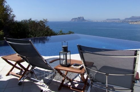 Superb luxury villa in prime location in Moraira El Portet/Cap d’Or - Infinity pool with sea views - ID: 5500689