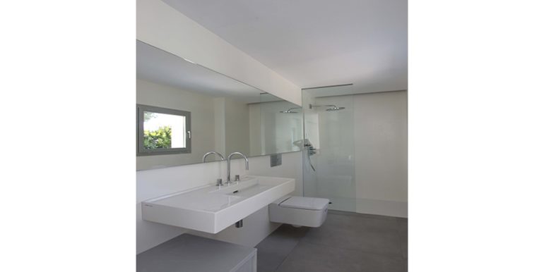 New build design villa with sea views in Moraira El Portet - Bathroom - ID: 5500692 - Architect Dalia Alba - Photographer Javier Briones