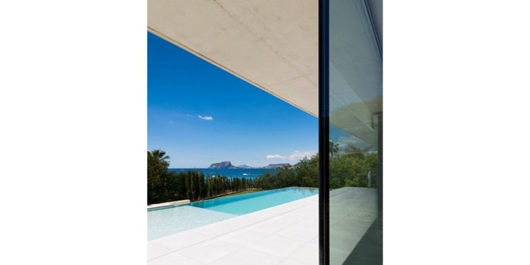 New build design villa with sea views in Moraira El Portet - Sea views - ID: 5500692 - Architect Dalia Alba