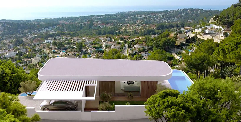 Luxury villa with incredible sea views in Moraira Benimeit