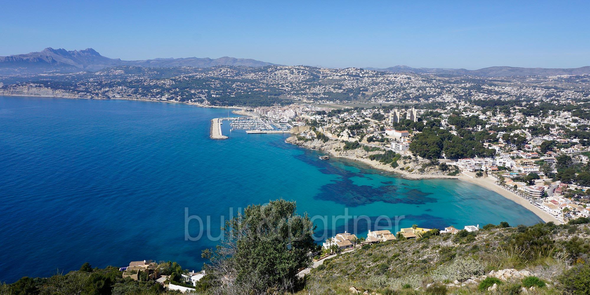 Moraira on the Costa Blanca North (Alicate, Spain)