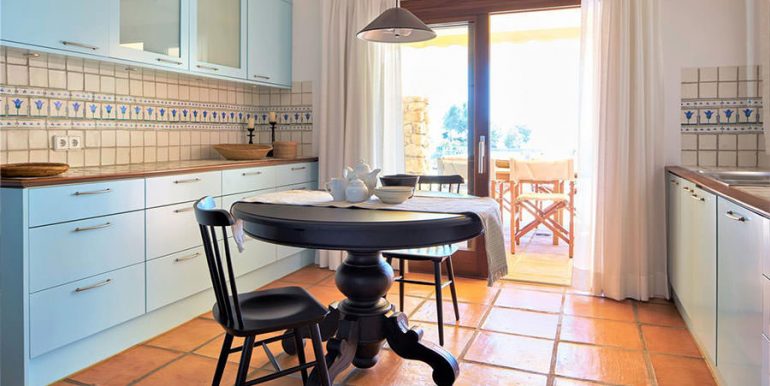 Ibizan luxury villa with harbour/sea view in Moraira Portichol/Club Náutico - Kitchen - ID: 5500688 - Architect Joaquín Lloret