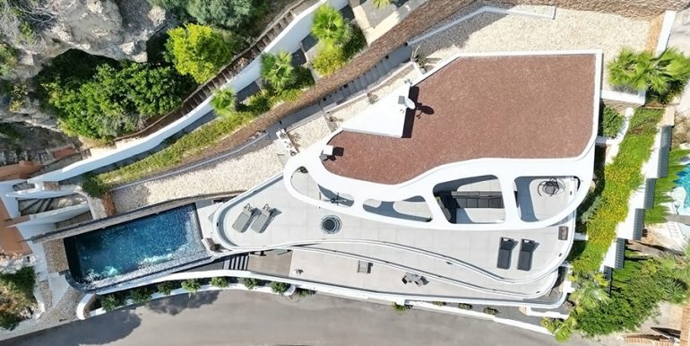Luxus Immobilie in erster Meeresline in Jávea Ambolo - Aus der Luft - ID: 5500672 - Architekt POM Architectos