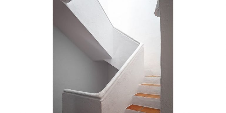 Einzigartige Villa im Ibiza-Style mit Meerblick in Moraira Portichol/Club Náutico - Treppenhaus - ID: 5500705 - Architekt Joaquín Lloret