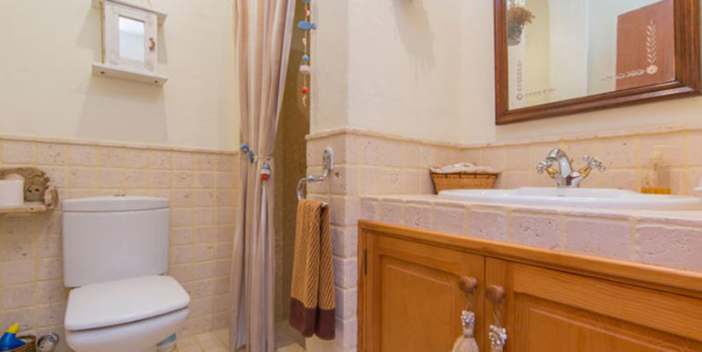 Exceptional ibiza style luxury villa in Moraira El Portet - Guest toilet - ID: 5500687 - Architect Joaquín Lloret