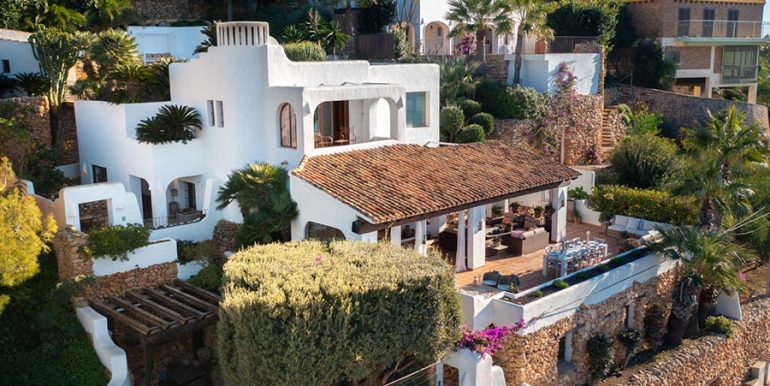 Fantastic Ibiza style villa in second sea line in Moraira El Portet - ID: 5500706 - Architecture by Lloret Designs/Joaquín Lloret
