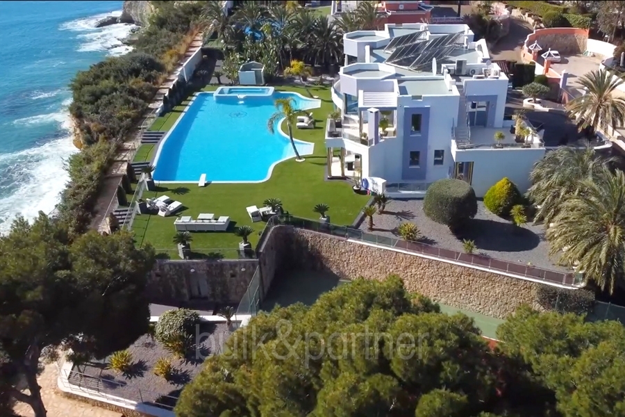 Elegante Luxusvilla in erster Meeresline in Moraira Cap Blanc