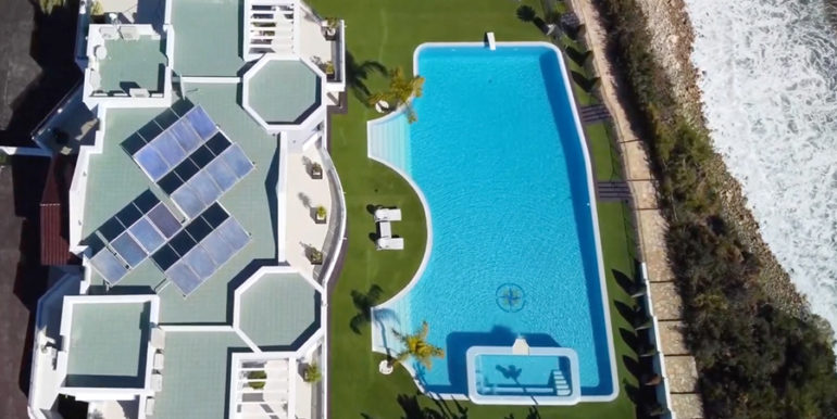 Elegant waterfront luxury villa in Moraira Cap Blanc - From the air - ID: 5500003