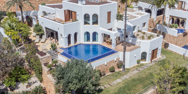 Aussergew&ouml;hnliche Ibiza-Style Villa in Moraira El Portet - ID: 5500001