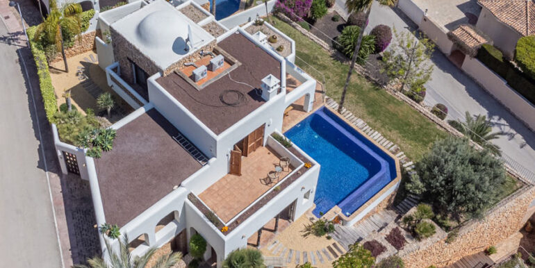 Aussergew&ouml;hnliche Ibiza-Style Villa in Moraira El Portet - ID: 5500001 - Architekt Joaqu&iacute;n Lloret