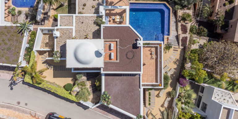 Aussergew&ouml;hnliche Ibiza-Style Villa in Moraira El Portet - ID: 5500001 - Architekt Joaqu&iacute;n Lloret