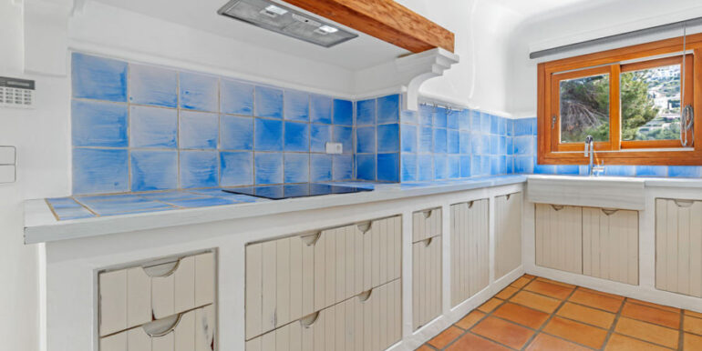 Aussergew&ouml;hnliche Ibiza-Style Villa in Moraira El Portet - K&uuml;che - ID: 5500001 - Architekt Joaqu&iacute;n Lloret