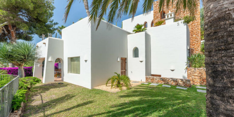 Moderna villa estilo ibicenco en Moraira El Portet - Jardín - ID: 5500002 - Arquitecto Joaquín Lloret