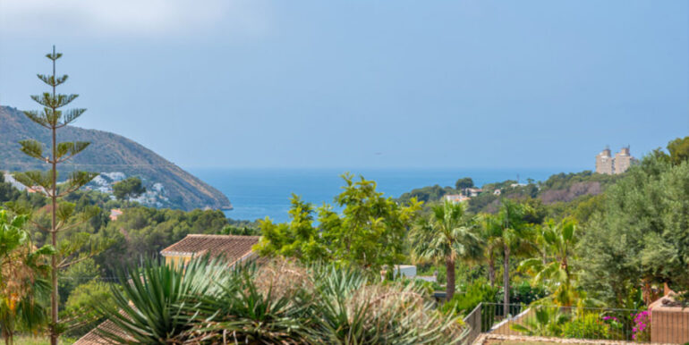 Modern Ibiza style villa in Moraira El Portet – Vistas del mar – ID: 5500002 - Arquitecto Joaquín Lloret